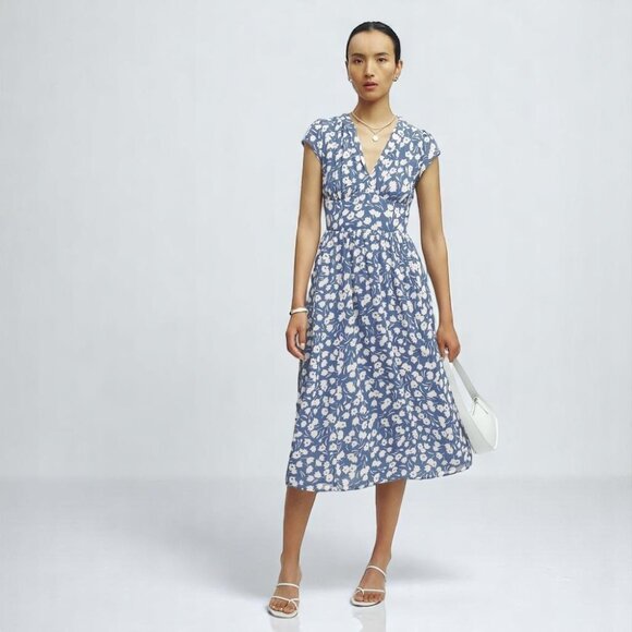 Reformation Alisa midi Dress Size 0 - Picture 10 of 16